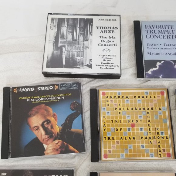 Classic Concerto Music CD Audio Song Lot of 11 Instrumental Handel Boston Pops - Picture 4 of 8